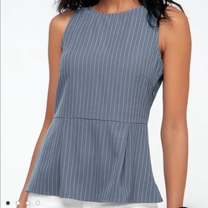 Lulus no sleeve shirt